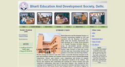 Desktop Screenshot of bhartisociety.org